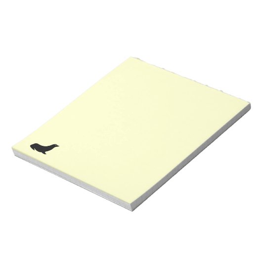 Notitieblok - Verzegeling in Silhouette (Linkerzijde)