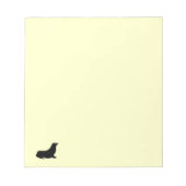 Notitieblok - Verzegeling in Silhouette (Voorkant)