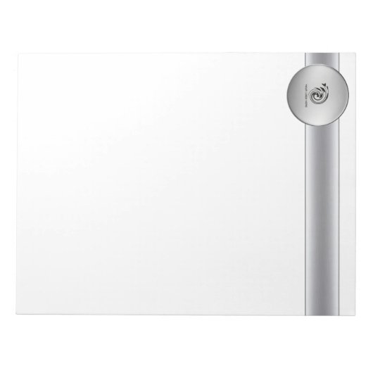 Notitieblok voor aangepaste Logo (Voorkant)