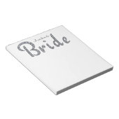 Notitieblok voor briden (Schuin)