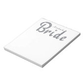 Notitieblok voor briden (Linkerzijde)