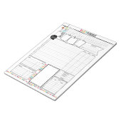 notitieblok voor dagelijkse planning Hallo Planner (Schuin)