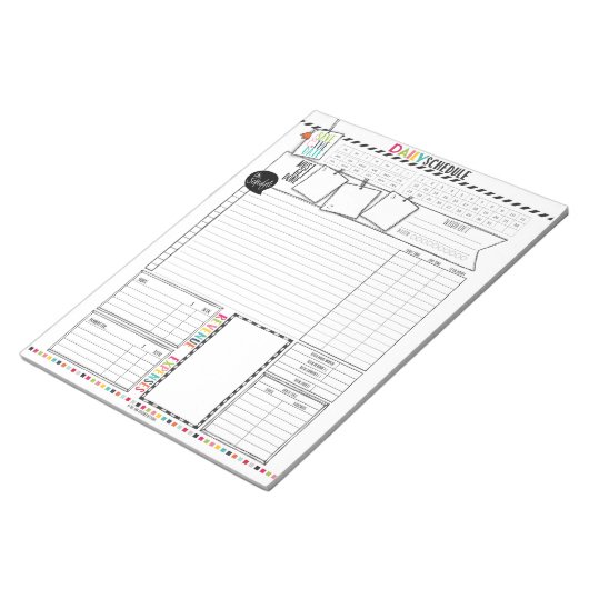 notitieblok voor dagelijkse planning Hallo Planner (Schuin)