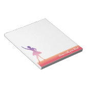 Notitieblok voor een tiener uit Ballerina (Schuin)