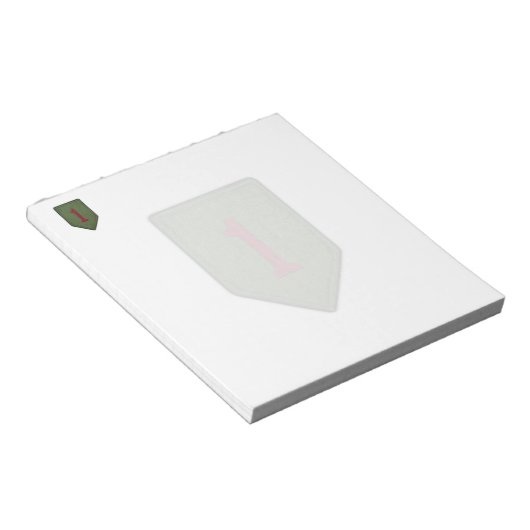 notitieblok voor eerste infanteriedivisie (Schuin)