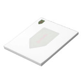 notitieblok voor eerste infanteriedivisie (Linkerzijde)