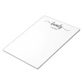 Notitieblok voor familienotities (Schuin)