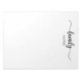 Notitieblok voor familienotities (Voorkant)