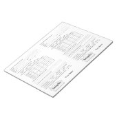 Notitieblok voor feedback in huis voor onroerend g (Schuin)