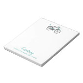  Notitieblok voor fietstekening (Linkerzijde)