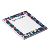 Notitieblok voor gepersonaliseerde Cute Dala Horse (Schuin)