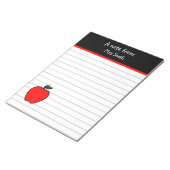 Notitieblok voor het cadeau aan Apple School-schol (Schuin)
