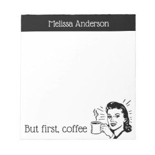 Notitieblok voor koffieliefhebbers