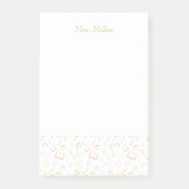 Notitieblok voor leraren post-it® notes