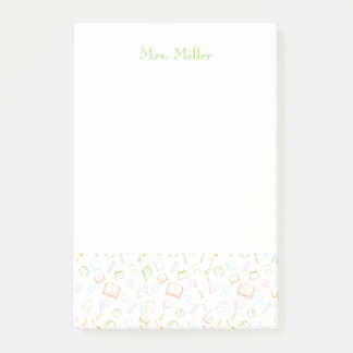 Notitieblok voor leraren post-it® notes
