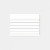 Notitieblok voor lijnpapierhulplijnen post-it® notes (Voorkant)