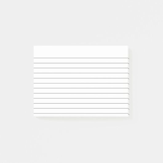 Notitieblok voor lijnpapierhulplijnen post-it® notes (Voorkant)