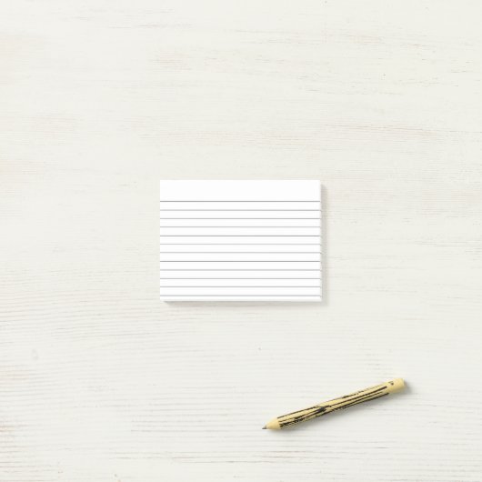 Notitieblok voor lijnpapierhulplijnen post-it® notes (Op bureau)