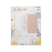 Notitieblok voor lijst met bitelkleurige kleuren (Linkerzijde)