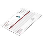 Notitieblok voor offerte voor ongediertebestrijdin (Schuin)