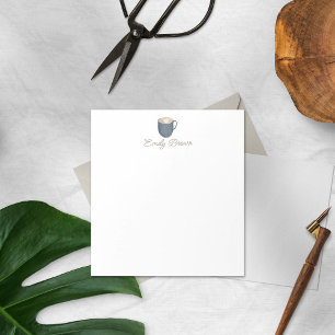 Notitieblok voor persoonlijke Mok koffie