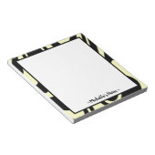 Notitieblok voor persoonlijke naam (Schuin)