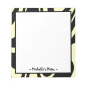 Notitieblok voor persoonlijke naam (Voorkant)