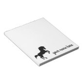 Notitieblok voor persoonlijke paardenbanketbakkers (Schuin)