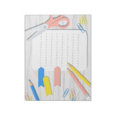 Notitieblok voor schoolbenodigdheden – gevoerd bri (Linkerzijde)