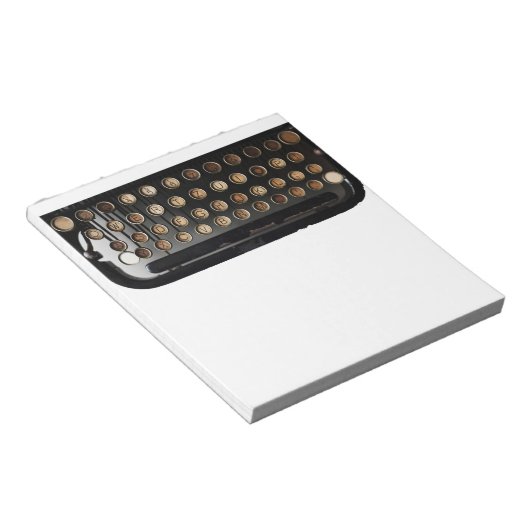 Notitieblok voor schrijfmachines (Schuin)