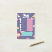Notitieblok voor takenlijst post-it® notes (Op bureau)