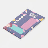 Notitieblok voor takenlijst post-it® notes (Schuin)
