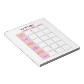 Notitieblok voor veldrit-planner (Schuin)