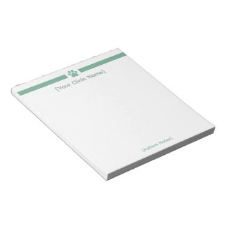 Notitieblok voor Veterinair Kantoor | Aangepast Lo