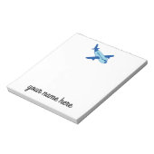 Notitieblok voor vliegtuigbanketbakken voor kinder (Linkerzijde)