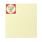 Notitieblok voor Young at Hart Club (Voorkant)