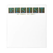 Notitieblok weerstaan (Voorkant)