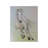 notitieblok "White Horse" (Linkerzijde)