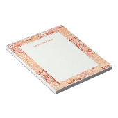 NOTITIEBLOK : WILLIAM MORRIS : APPEL (Schuin)