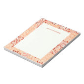 NOTITIEBLOK : WILLIAM MORRIS : APPEL (Linkerzijde)