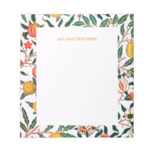 NOTITIEBLOK : WILLIAM MORRIS : GRANAATAPPELS