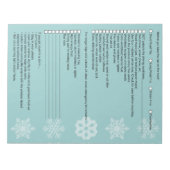 Notitieblok winterrijdchecklist (Voorkant)