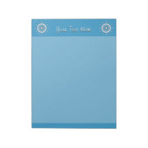 Notitieblok - Wit Helm met Tekst