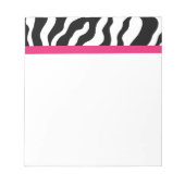Notitieblok Zebra Print (Voorkant)