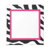 Notitieblok Zebra Print (Voorkant)