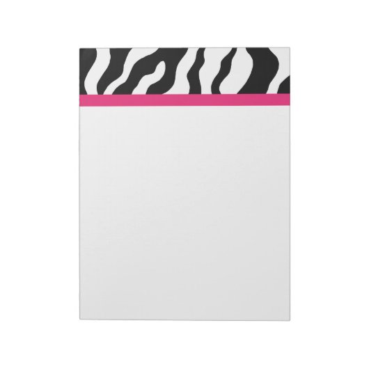 Notitieblok Zebra Print (Linkerzijde)
