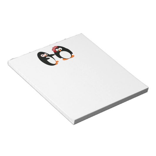 Notitieblok Zombie Penguin (Schuin)