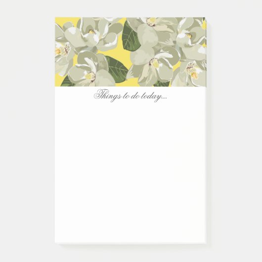 Notitieblok Zuid-Magnolias na IT Post-it® Notes (Voorkant)