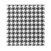 Notitieblok zwart-wit patroonpatroon (Voorkant)
