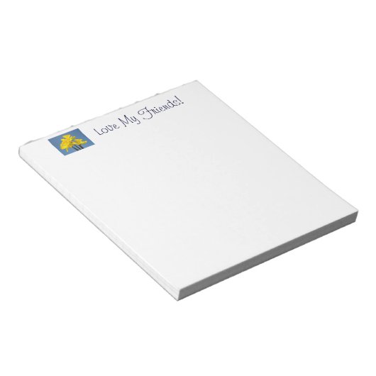 Notitieblokken Daffodil Flowers Spring (Schuin)